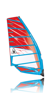 Das Freeride Segel SAVAGE von Gaastra gehört zu den besten NO-CAM Race Segeln.