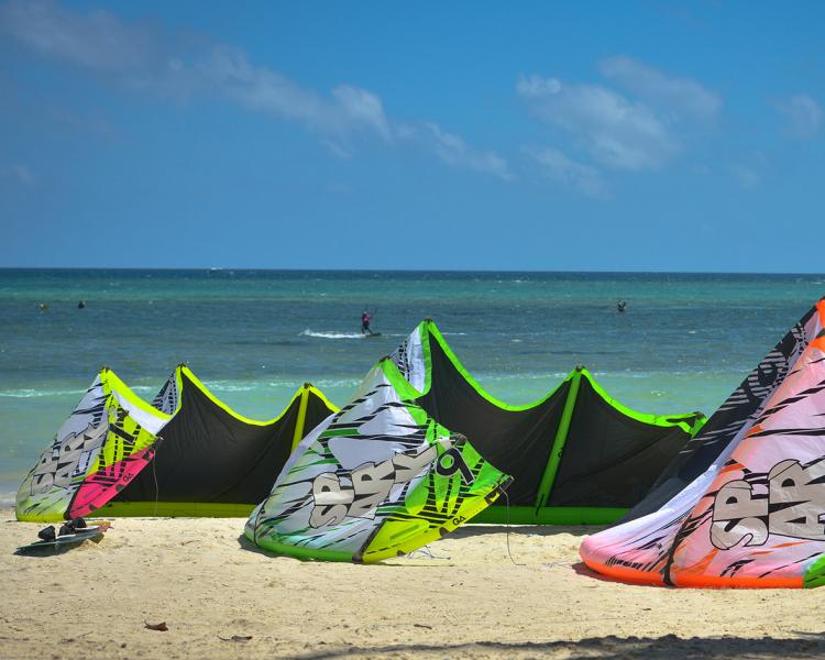 The range of the SPARK at Funboard Center Boracay spans 3, 5, 7, 8, 9, 10, 11, 12 and 14 for next season.