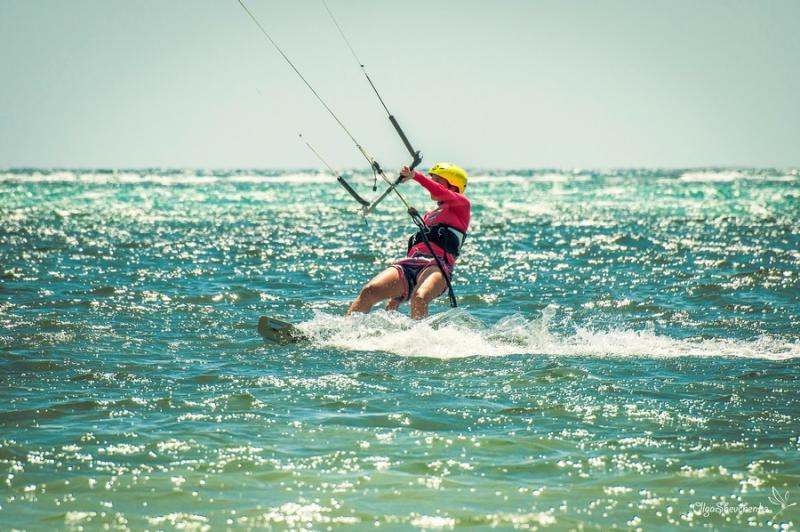 Kitesurfing courses for beginner and advamced riders at Funboard Center Boracay. 