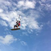 Kiteboarding on Boracay - Palong