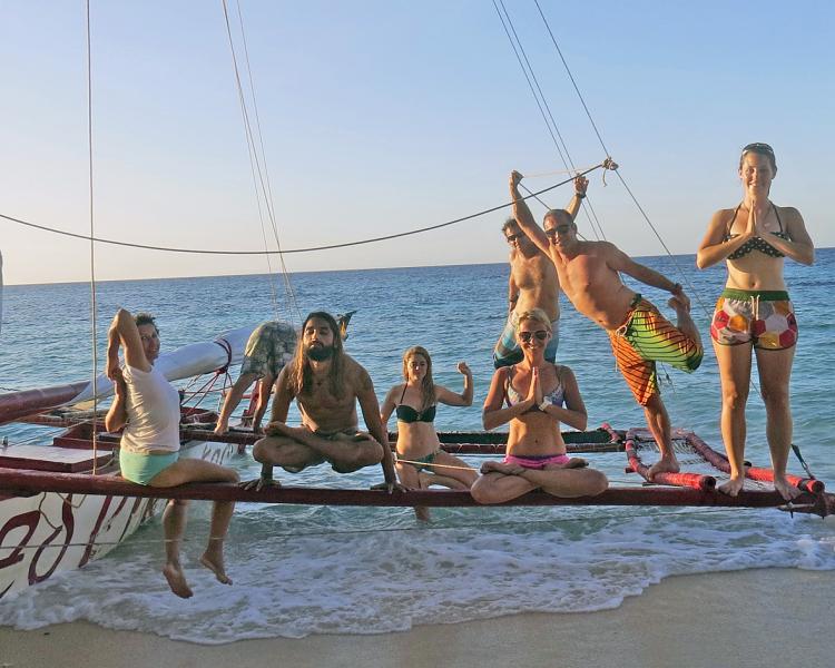 Windsurfer, Kiteboarder, Yogies or Non-Yogies joining the Yoga CAmp++ on Boracay.