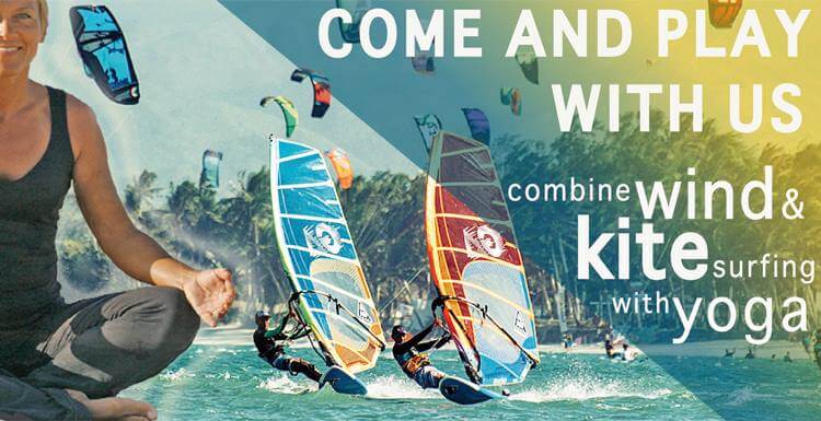 Windsurf and Kite Yoga Camp in Boracay Island