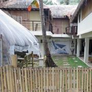 Funbaord Center Boracay has been temporary evacuated to be secured when Haiyan hits Bulabog Beach.