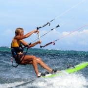 Formula Kitesurfen nur so zum Spaß am Funboard Center Boracay.