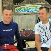 Anders and Mads are visiting Funboard Center Boracay frequently for kiteboarding since many years. 